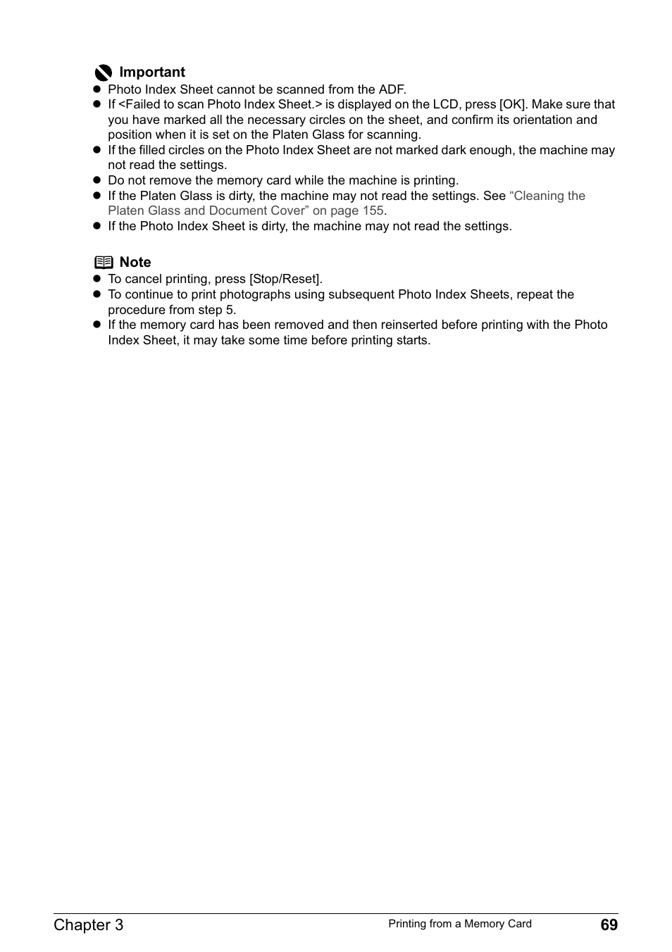 Chapter 3 69 | Canon PIXMA MP830 User Manual | Page 71 / 222