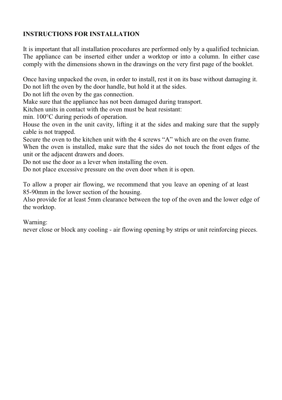 Campomatic CW6 User Manual | Page 8 / 22