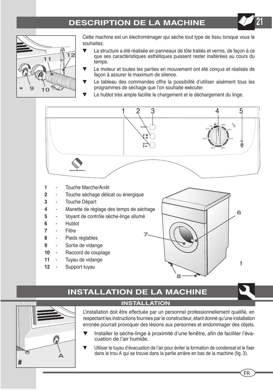 Campomatic D862L User Manual | Page 21 / 28