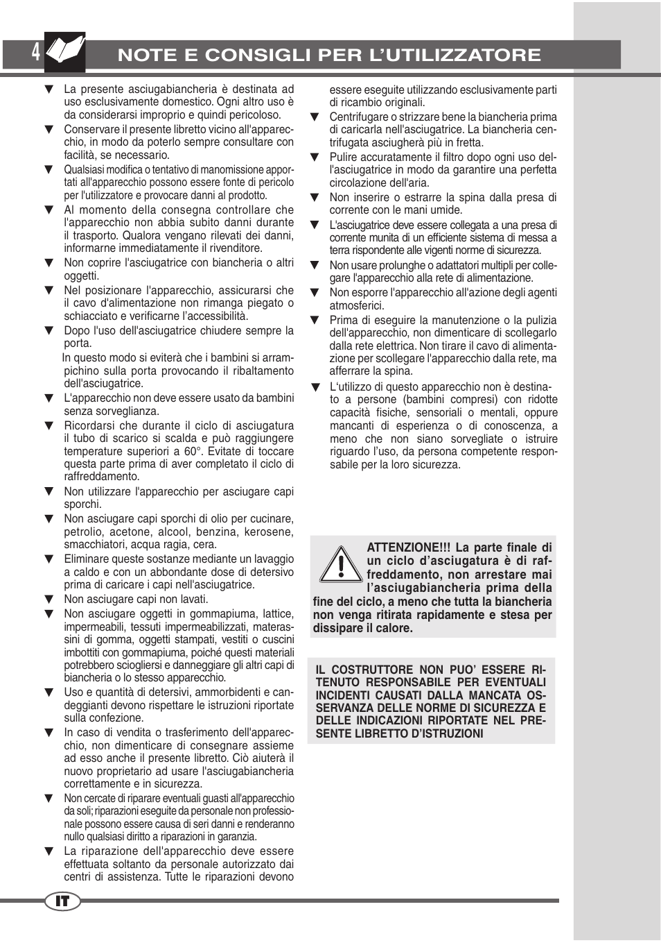 Campomatic D862L User Manual | Page 4 / 28