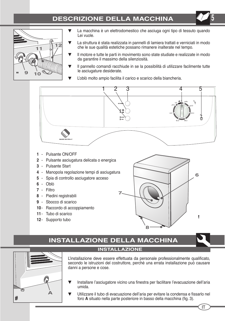 Campomatic D862L User Manual | Page 5 / 28
