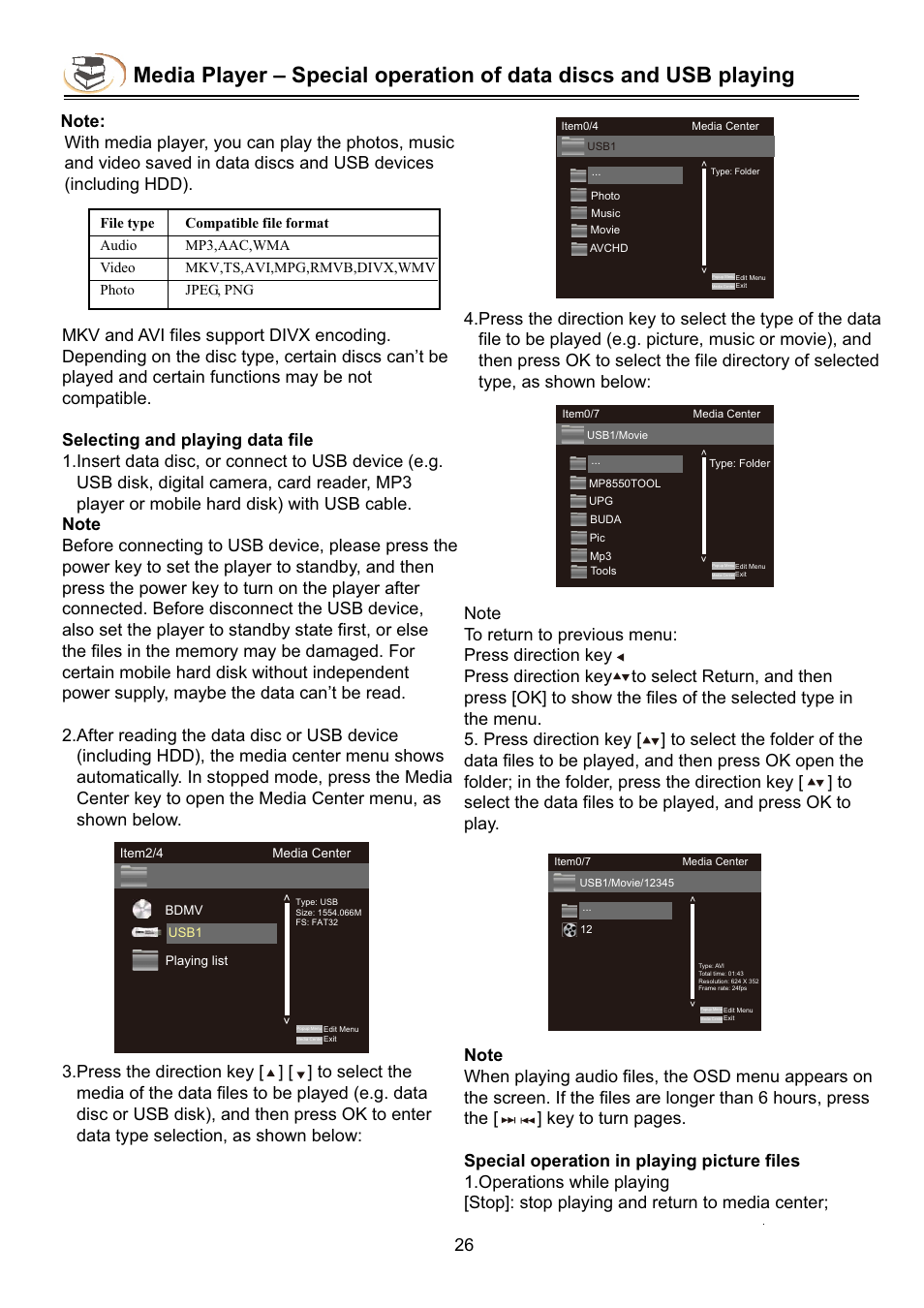 Campomatic DVD5030B User Manual | Page 28 / 34