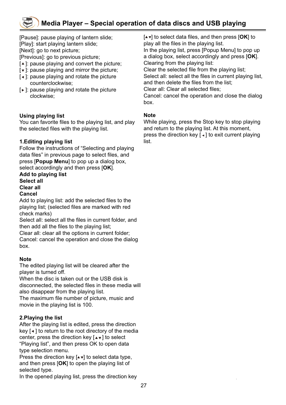 Campomatic DVD5030B User Manual | Page 29 / 34