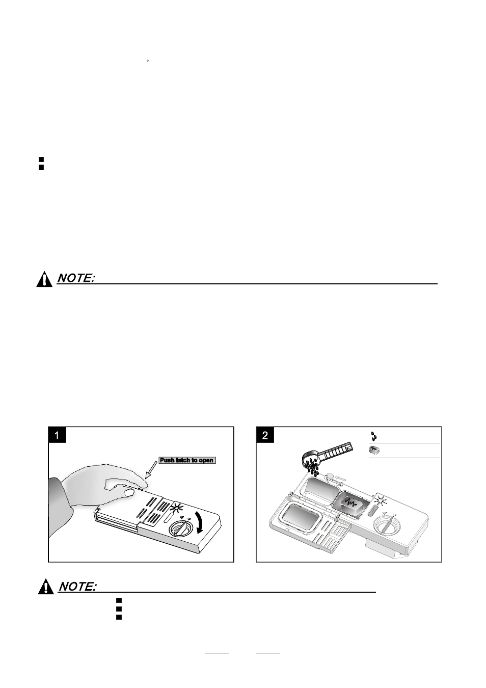 Amount of detergent to use | Campomatic DW214C User Manual | Page 8 / 23