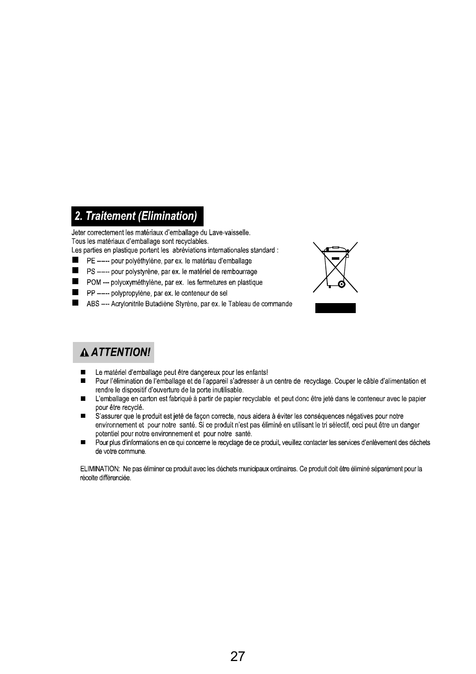 Campomatic DW911ES User Manual | Page 29 / 99