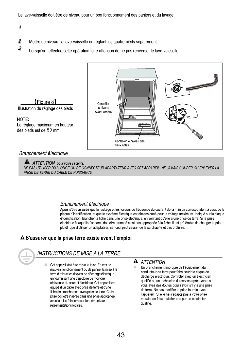 Campomatic DW911ES User Manual | Page 45 / 99