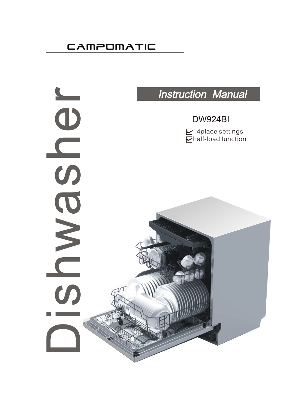 Campomatic DW924BI User Manual | 28 pages