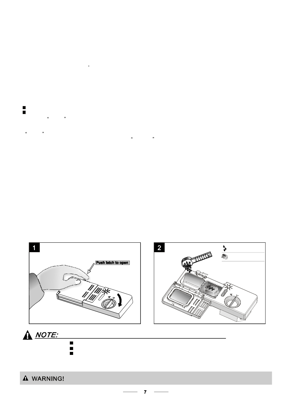 Amount of detergent to use, Detergents | Campomatic DW924BI User Manual | Page 10 / 28