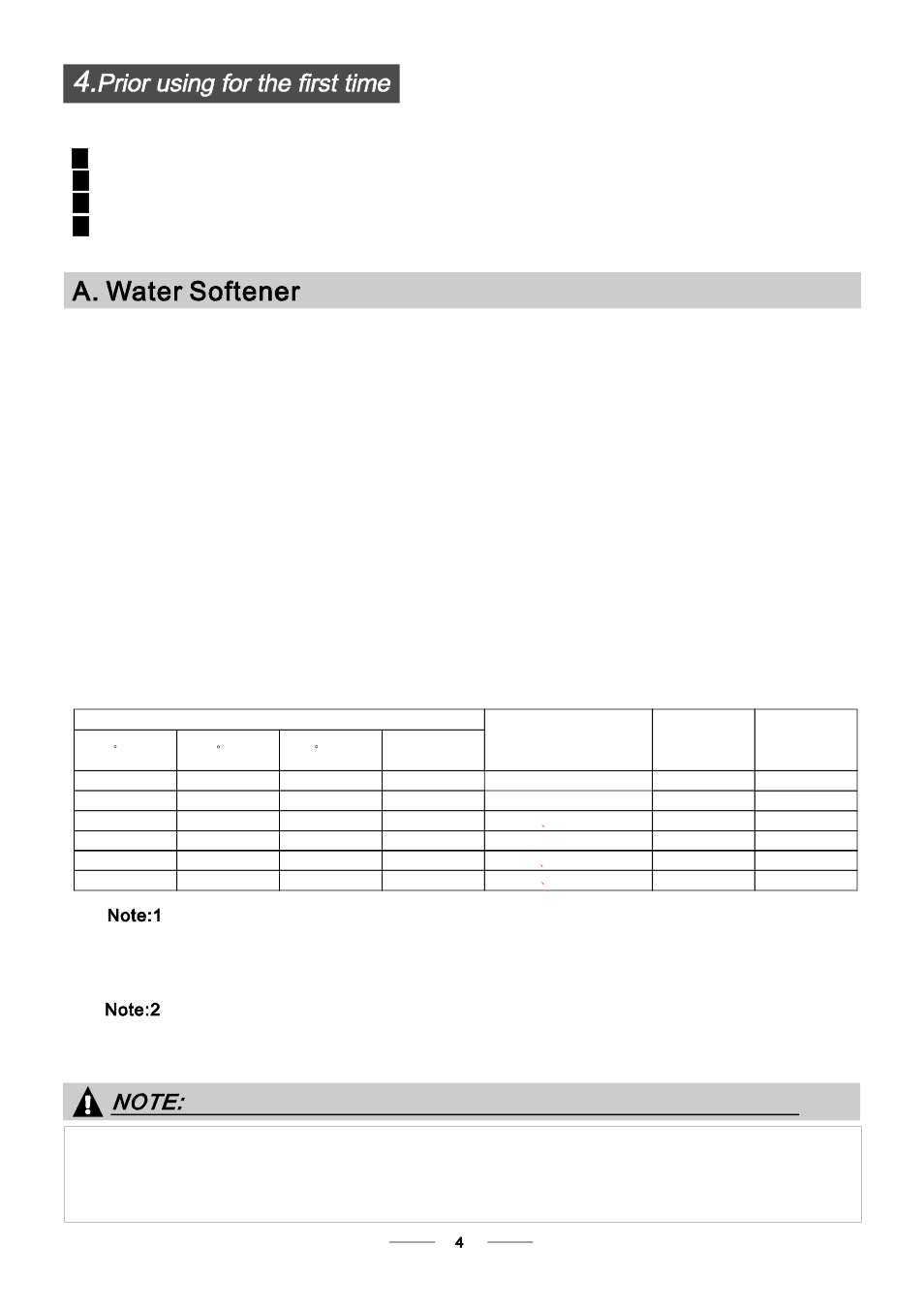 Adjusting salt consumption | Campomatic DW924BI User Manual | Page 7 / 28