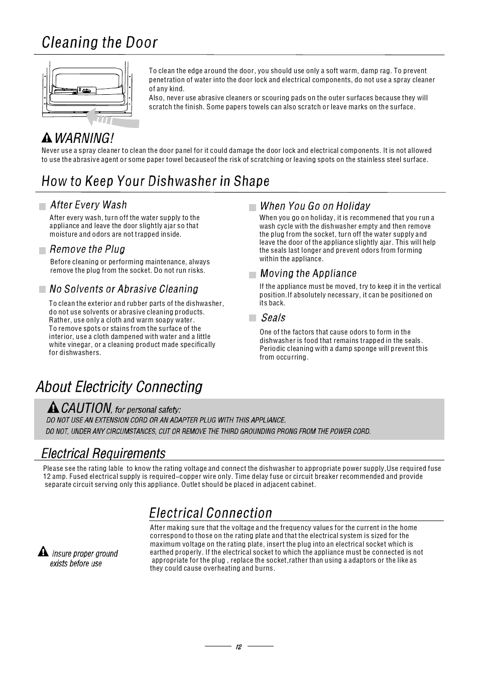 Campomatic DW999ES User Manual | Page 14 / 17