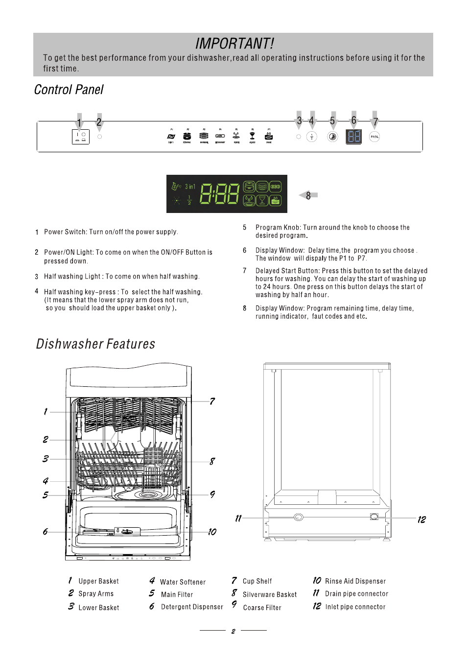 Campomatic DW999ES User Manual | Page 4 / 17