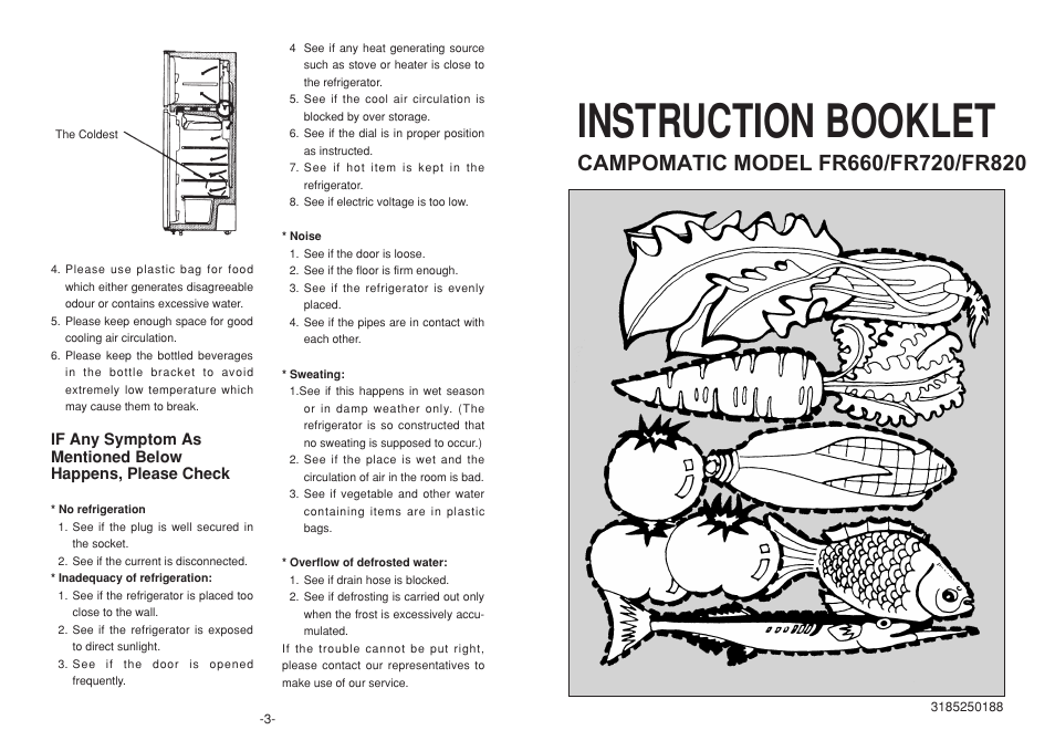 Campomatic FR440 User Manual | 2 pages