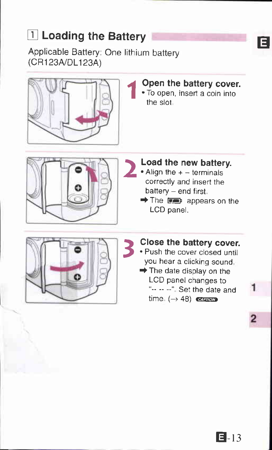 Ii-13 | Canon Z90W User Manual | Page 13 / 59