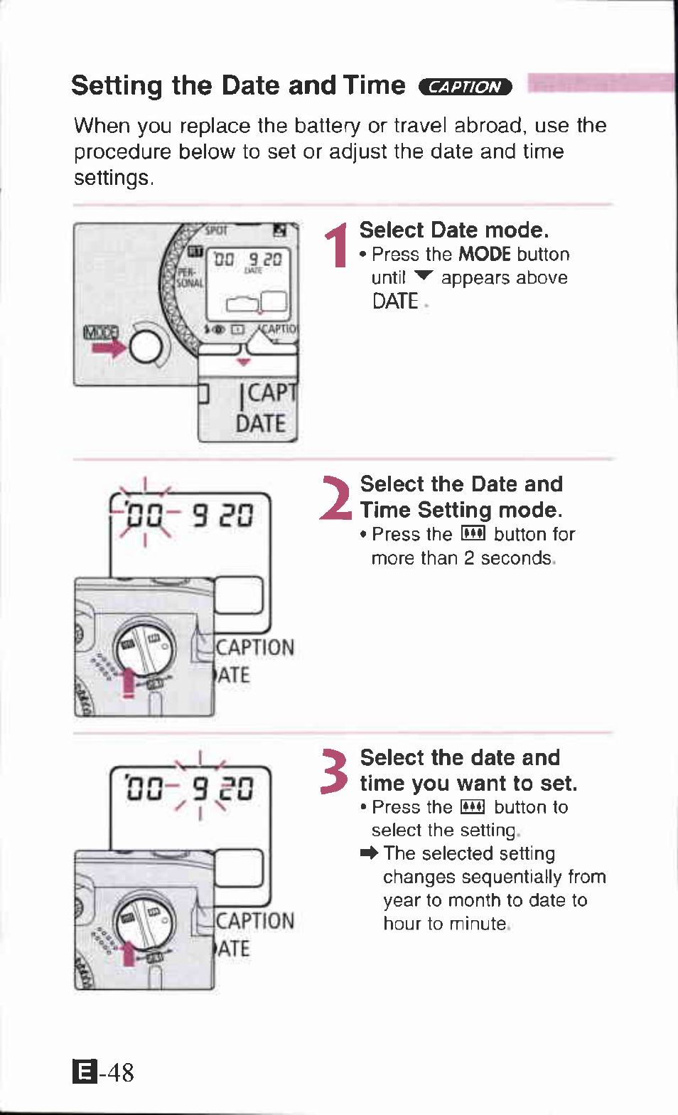 Canon Z90W User Manual | Page 48 / 59