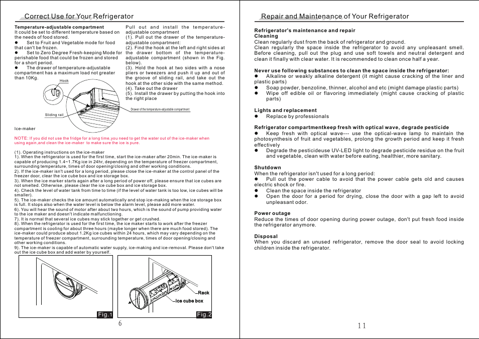 Campomatic FRF254SS User Manual | Page 8 / 10