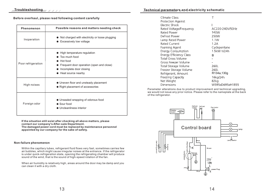 Campomatic FRZ505N User Manual | Page 9 / 10