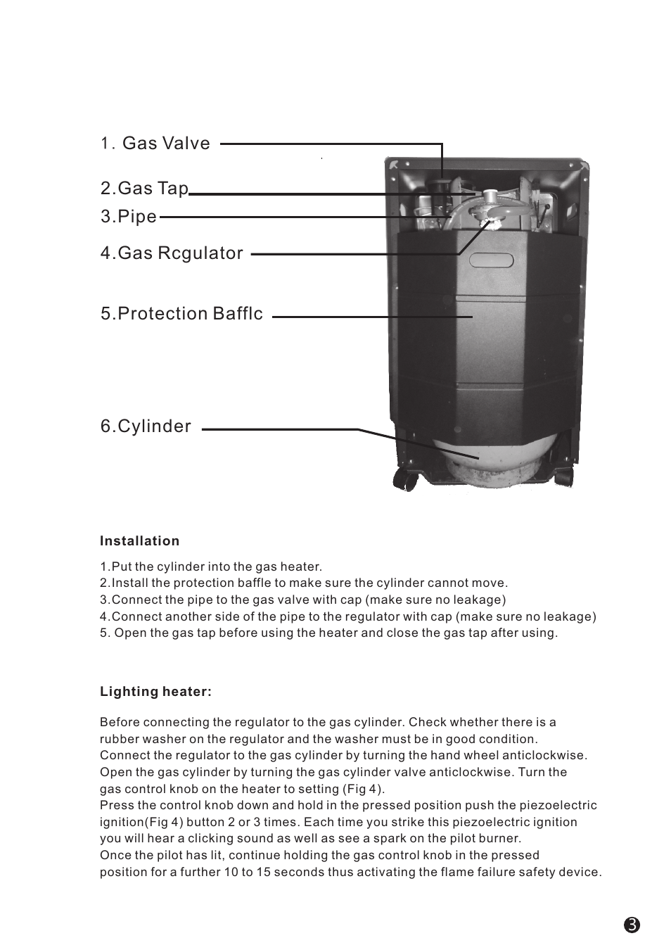 Campomatic GH3BL User Manual | Page 3 / 12