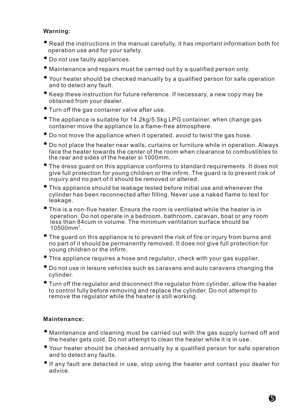 Campomatic GH3BL User Manual | Page 5 / 12