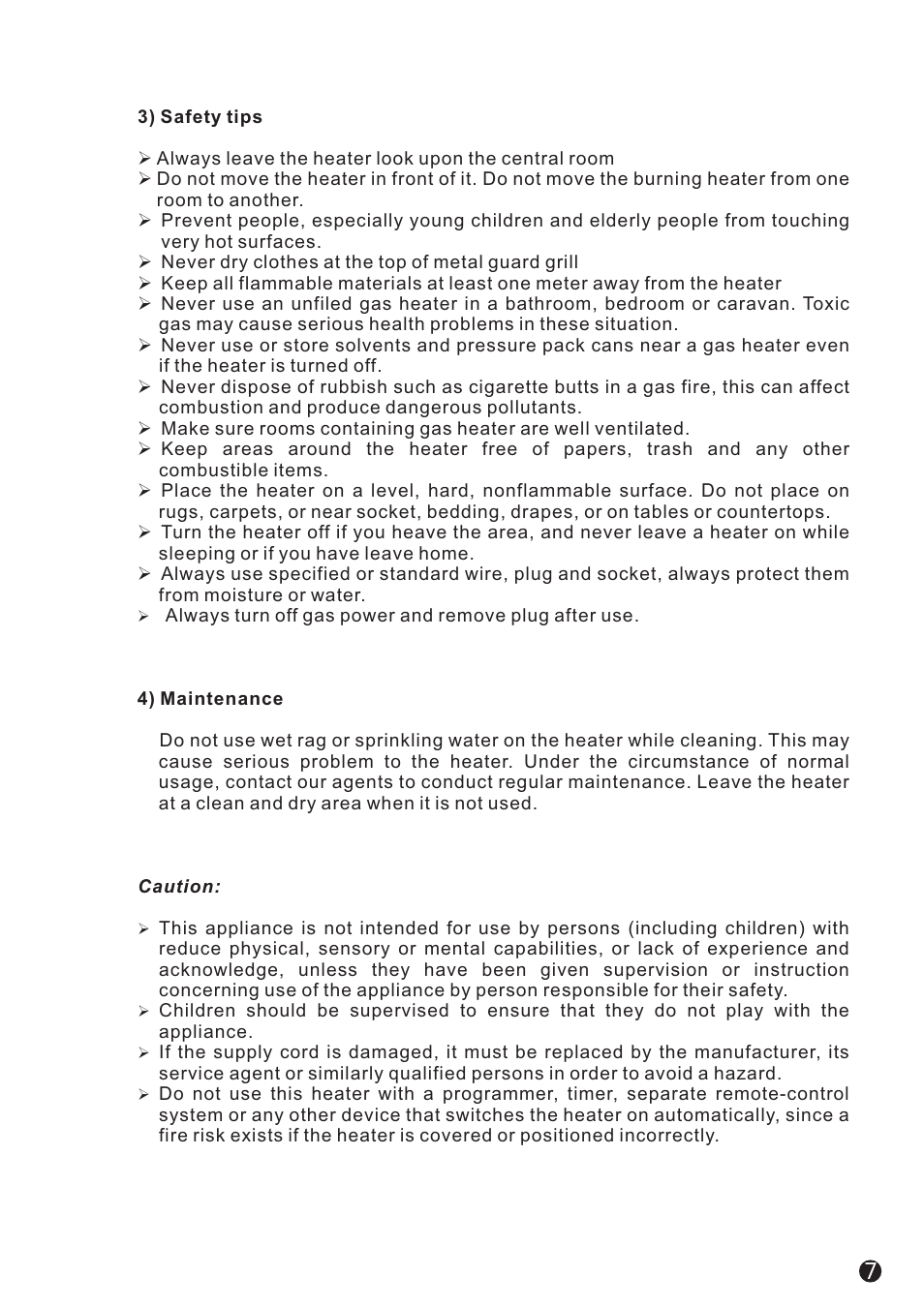 Campomatic GH3BL User Manual | Page 7 / 12