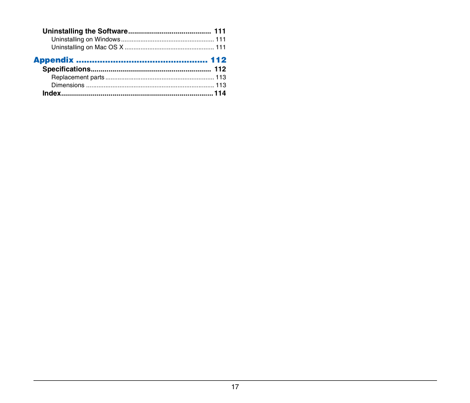 Canon Image Formula P-215 User Manual | Page 17 / 116