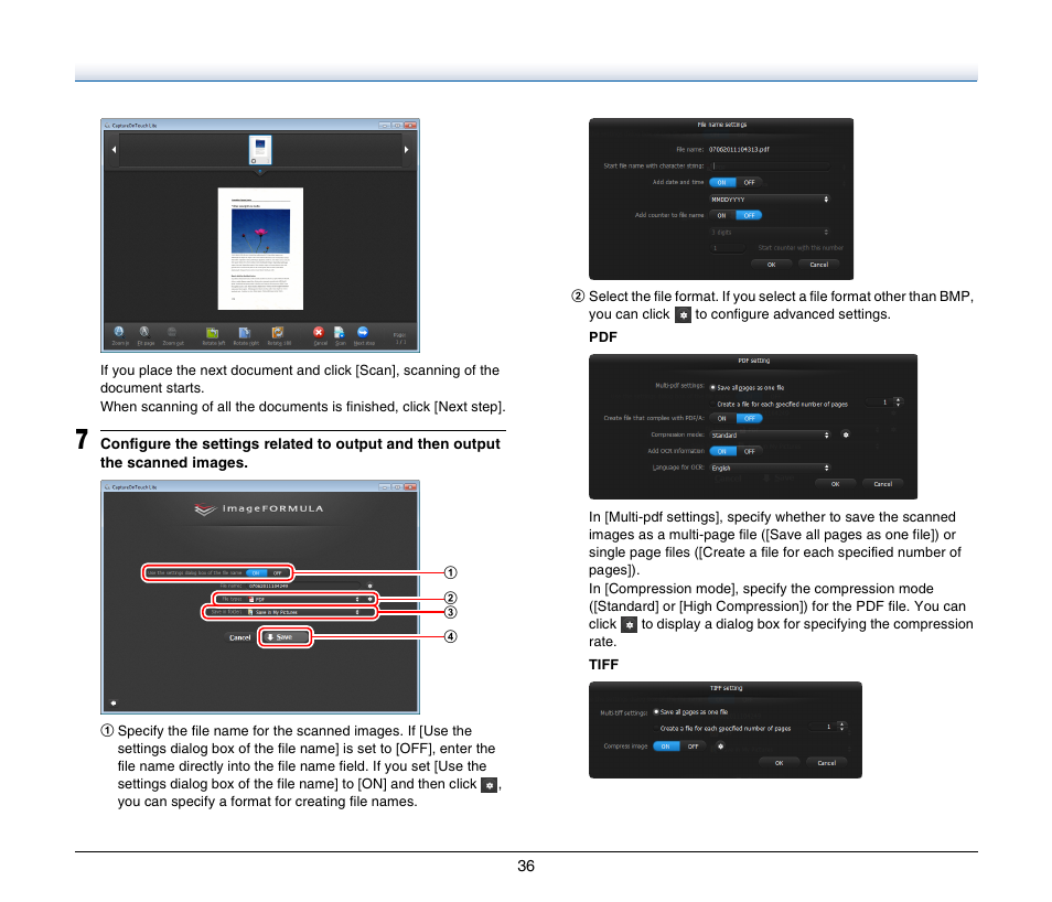 Canon Image Formula P-215 User Manual | Page 36 / 116