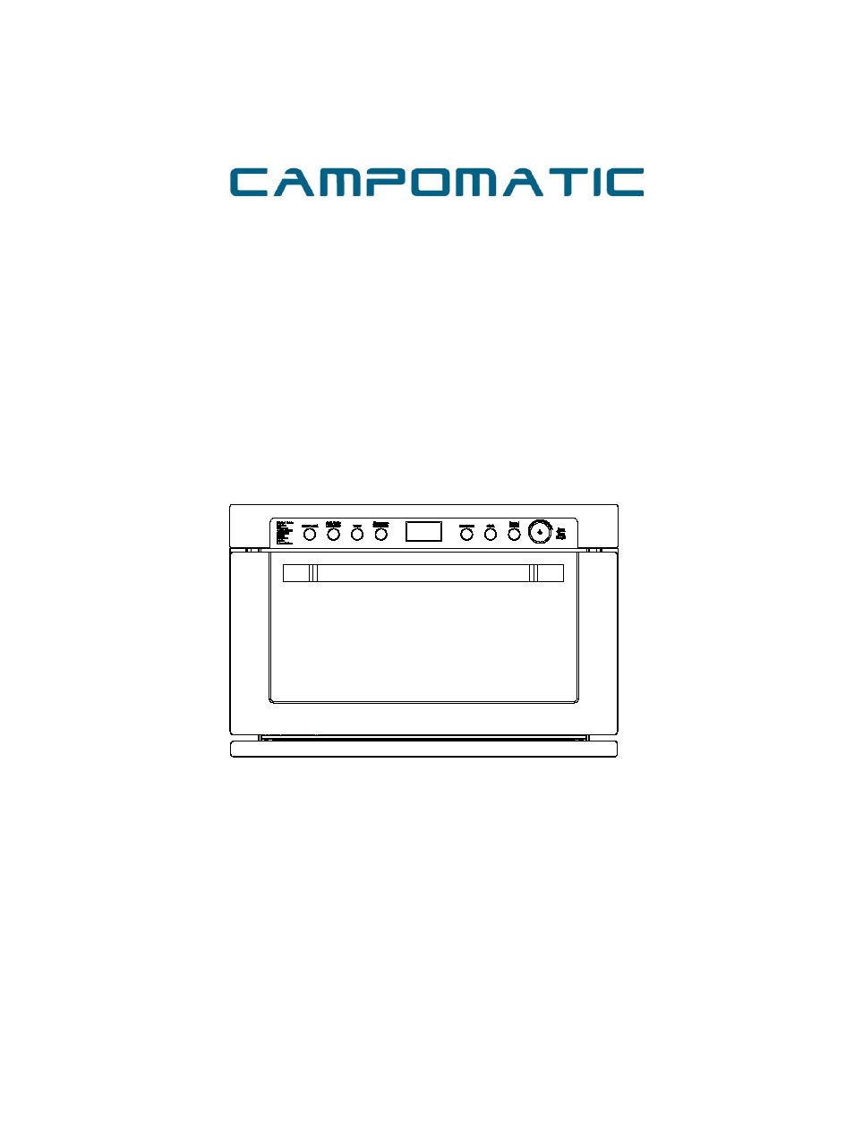 Campomatic KOC60BI User Manual | 12 pages