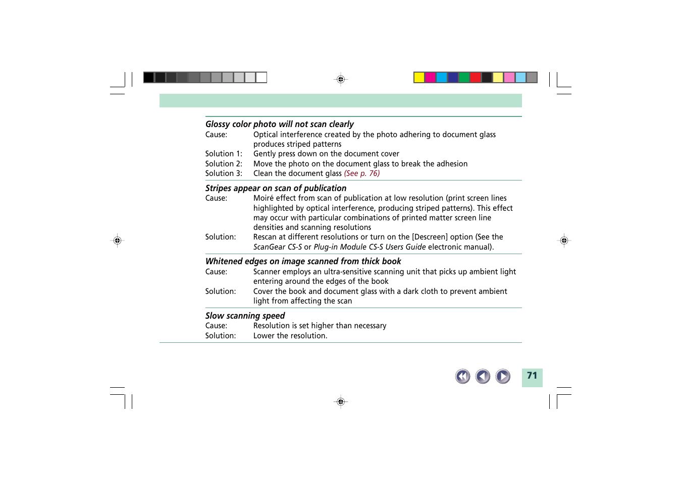Canon FB1200S User Manual | Page 71 / 82
