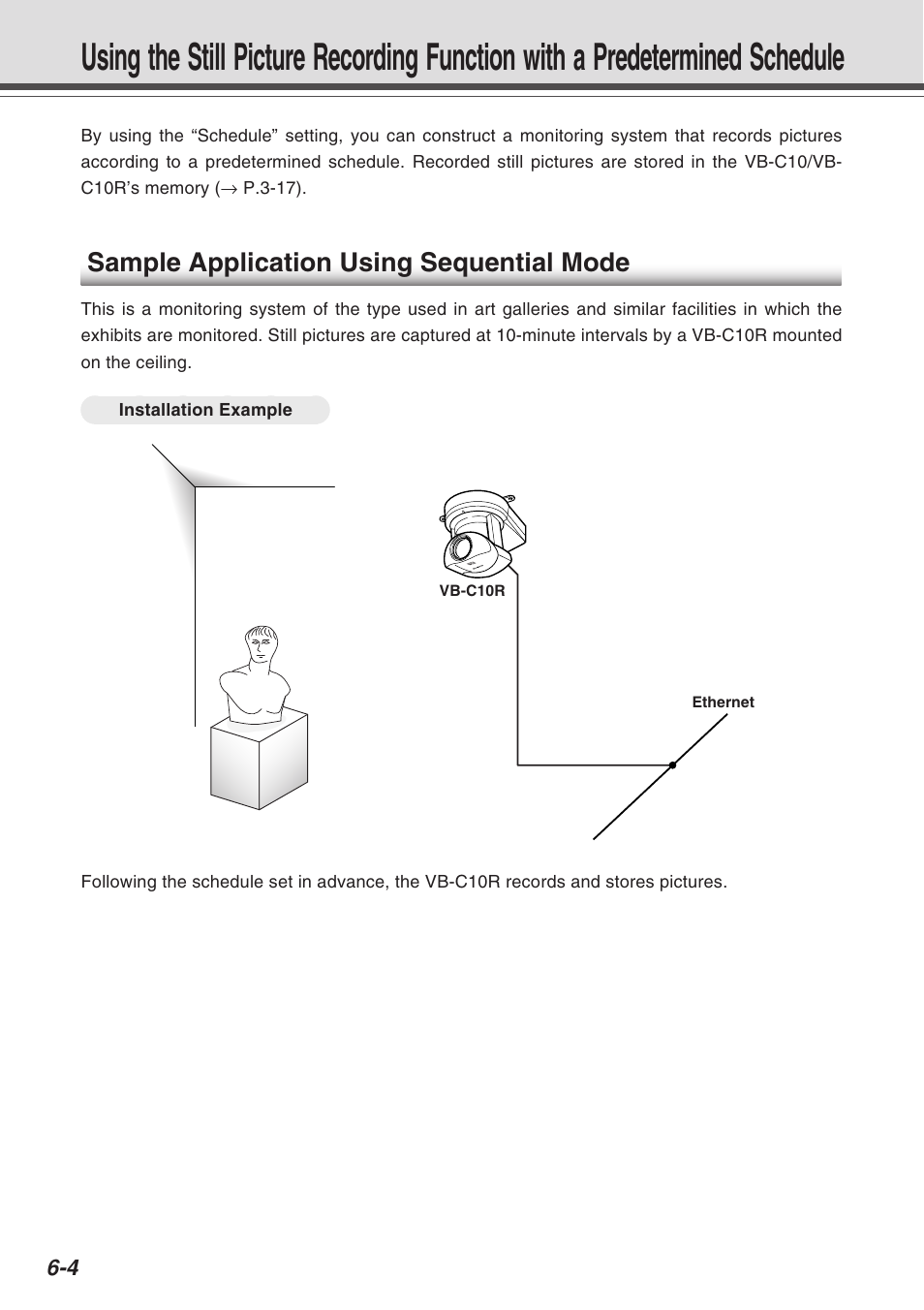 Sample application using sequential mode | Canon VB-C10R User Manual | Page 108 / 138