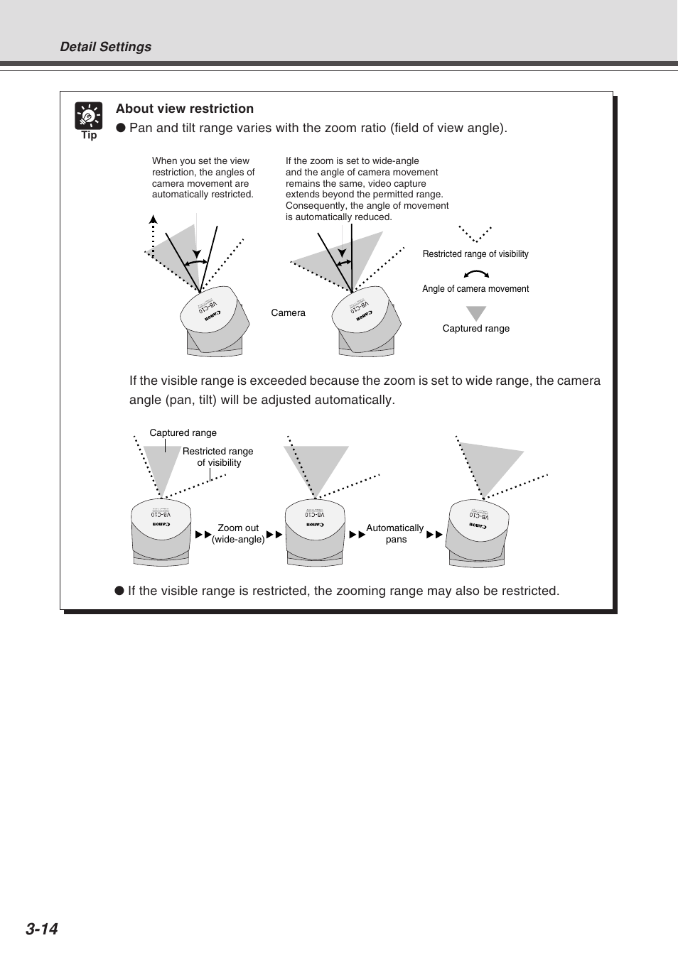 Detail settings | Canon VB-C10R User Manual | Page 44 / 138