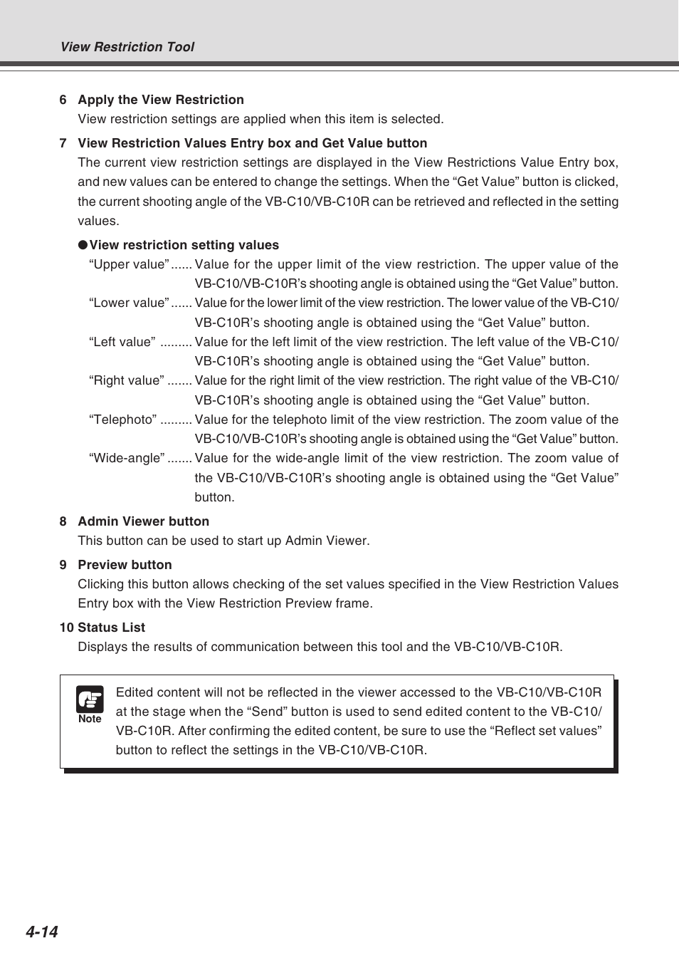 Canon VB-C10R User Manual | Page 66 / 138