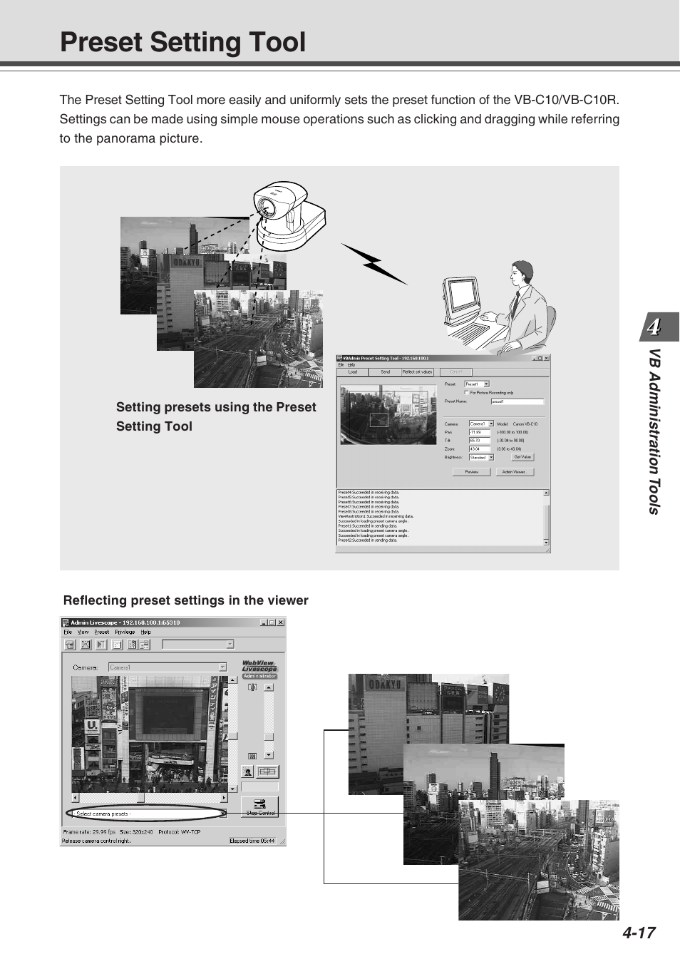 Preset setting tool | Canon VB-C10R User Manual | Page 69 / 138