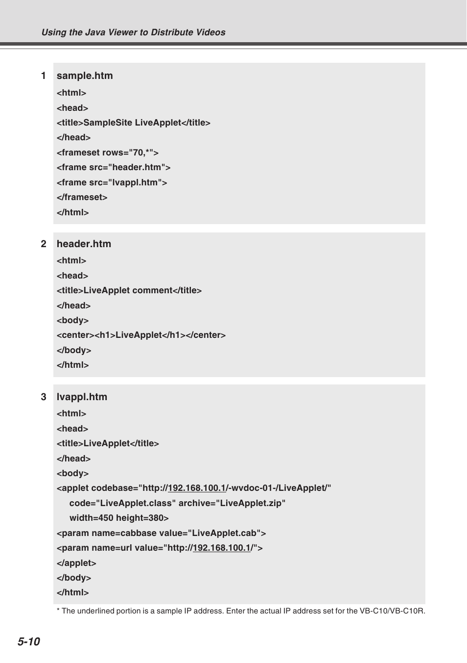 Canon VB-C10R User Manual | Page 88 / 138