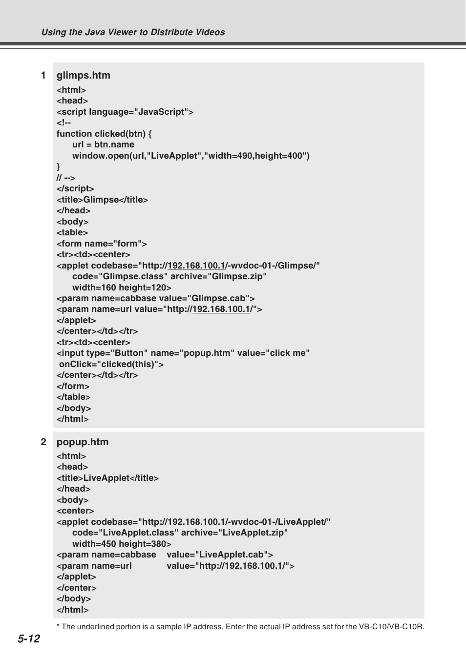 Canon VB-C10R User Manual | Page 90 / 138