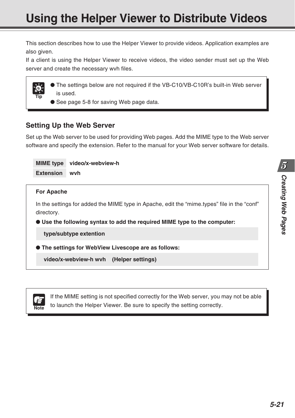 Using the helper viewer to distribute videos | Canon VB-C10R User Manual | Page 99 / 138