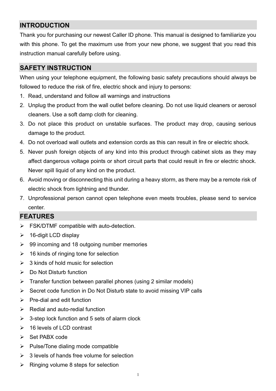 Campomatic PI200 User Manual | Page 2 / 10