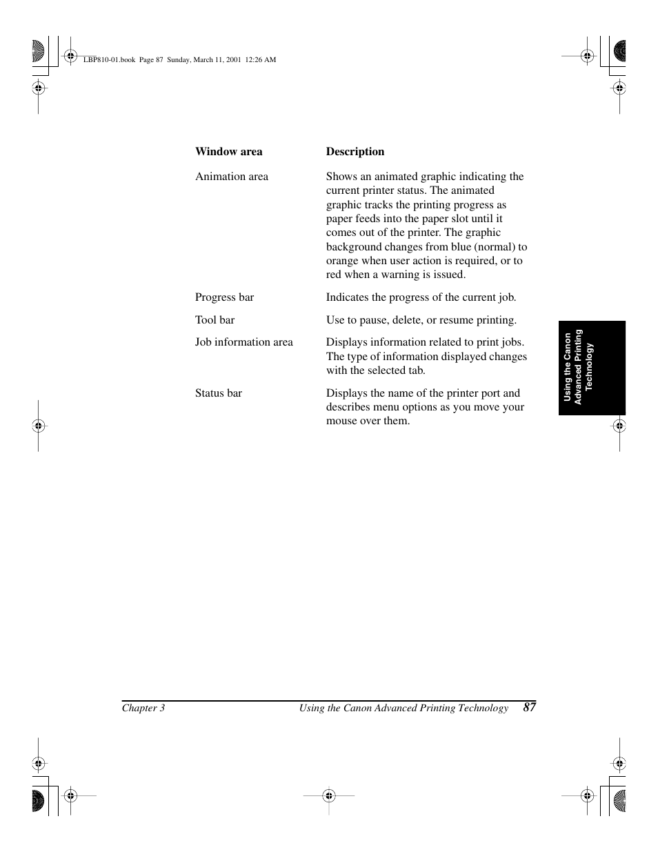 Canon LBP-810 User Manual | Page 103 / 180