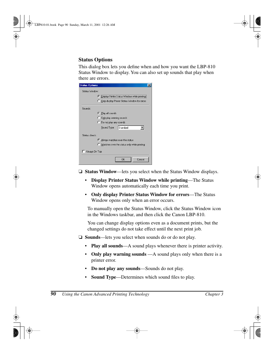 Canon LBP-810 User Manual | Page 106 / 180