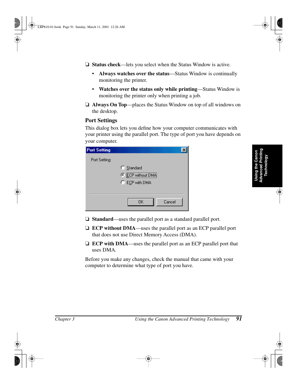 Canon LBP-810 User Manual | Page 107 / 180