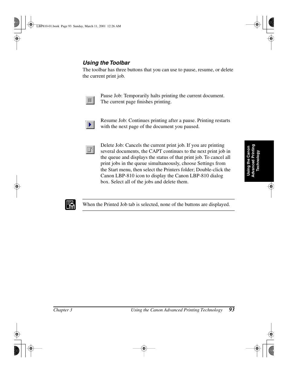 Canon LBP-810 User Manual | Page 109 / 180