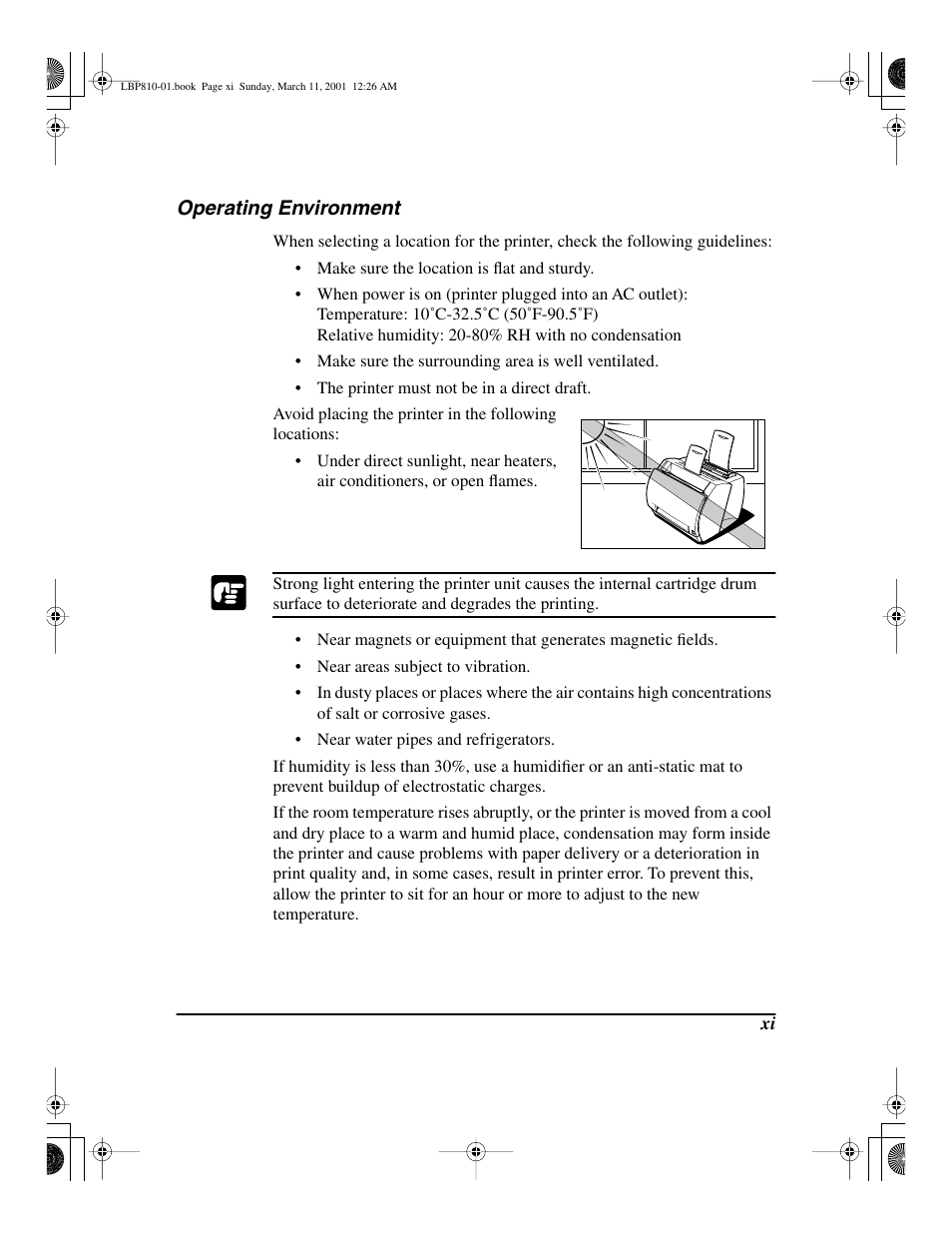 Canon LBP-810 User Manual | Page 11 / 180