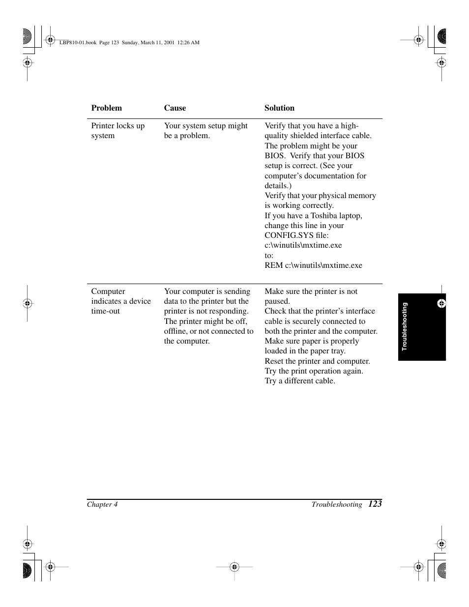 Canon LBP-810 User Manual | Page 139 / 180