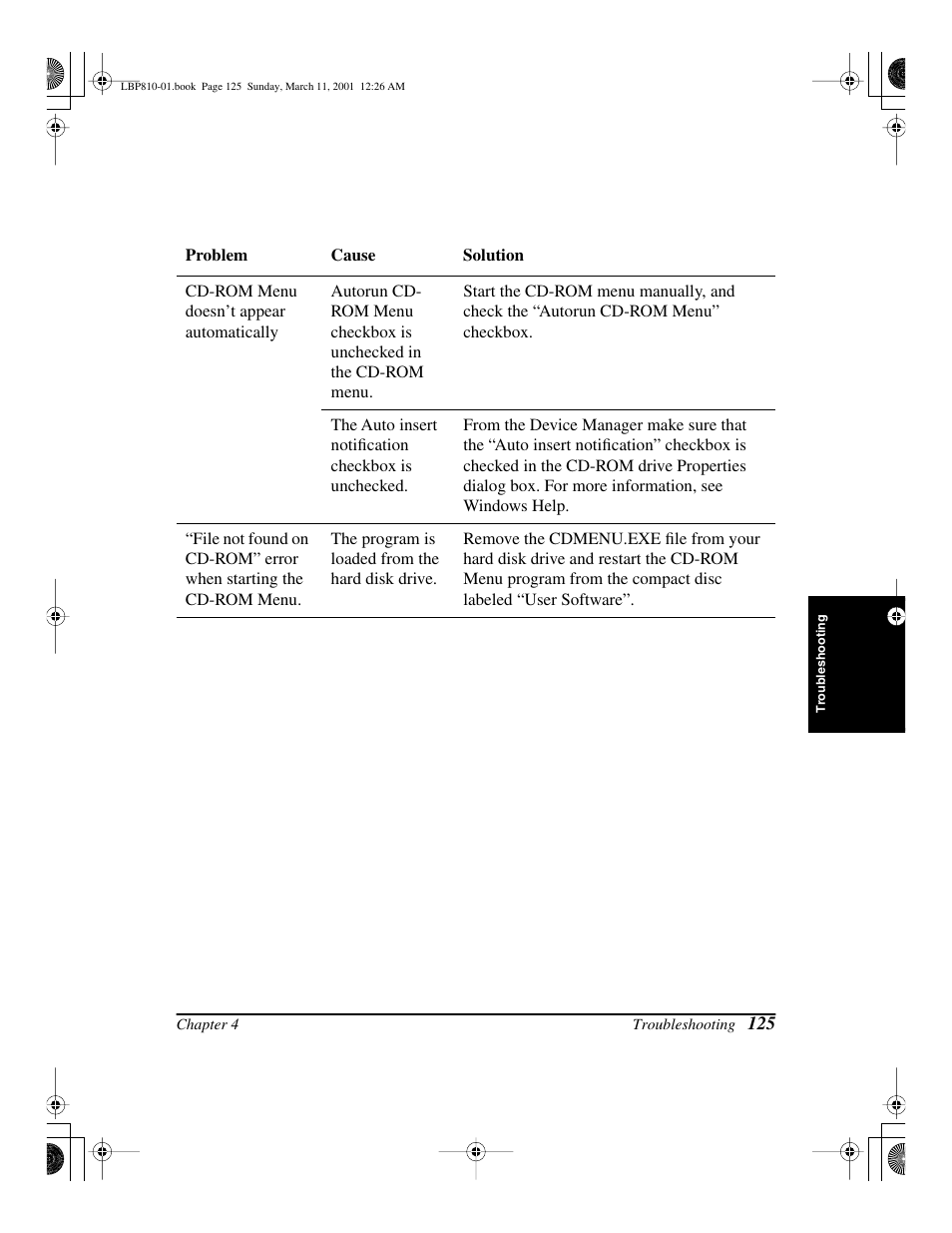 Canon LBP-810 User Manual | Page 141 / 180