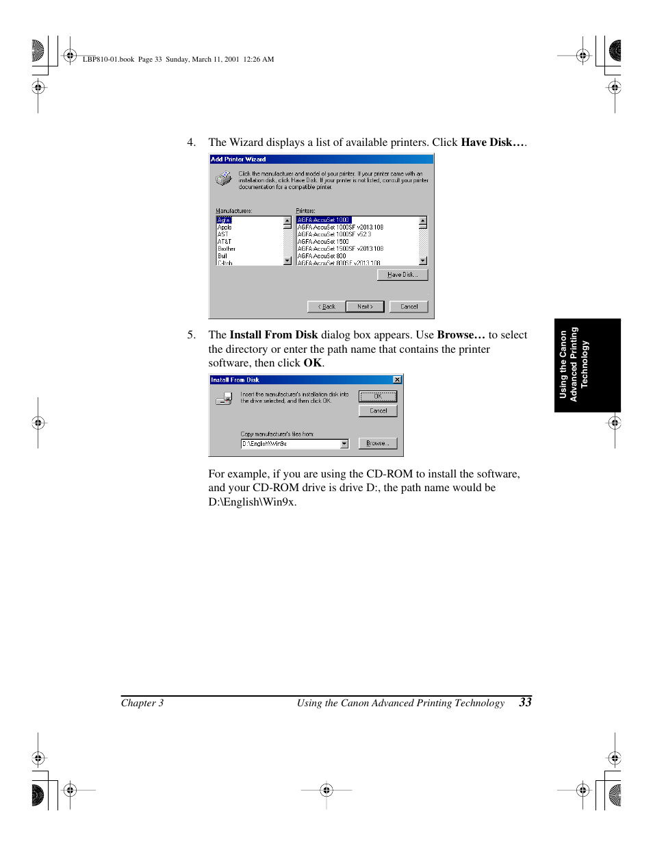 Canon LBP-810 User Manual | Page 49 / 180