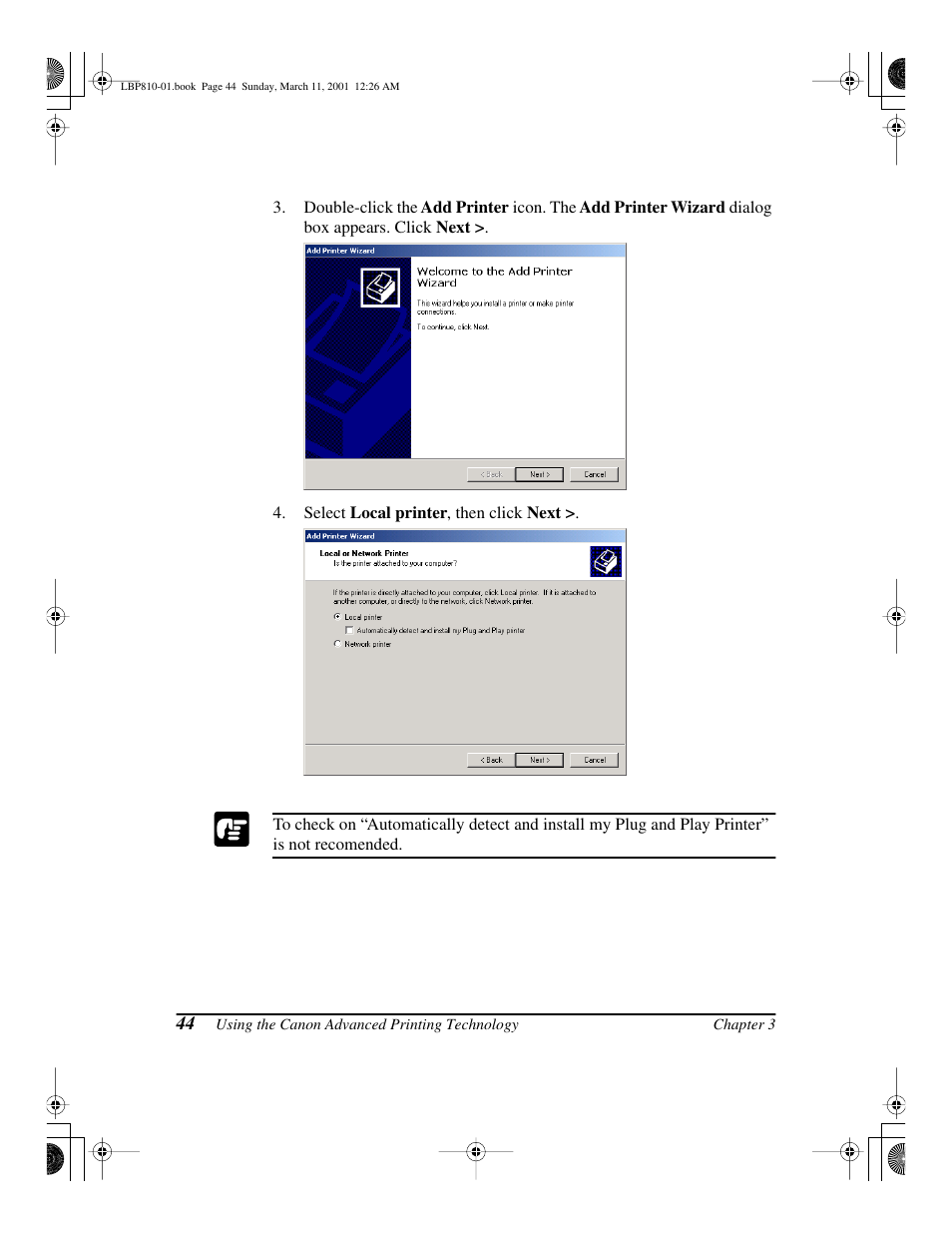 Canon LBP-810 User Manual | Page 60 / 180