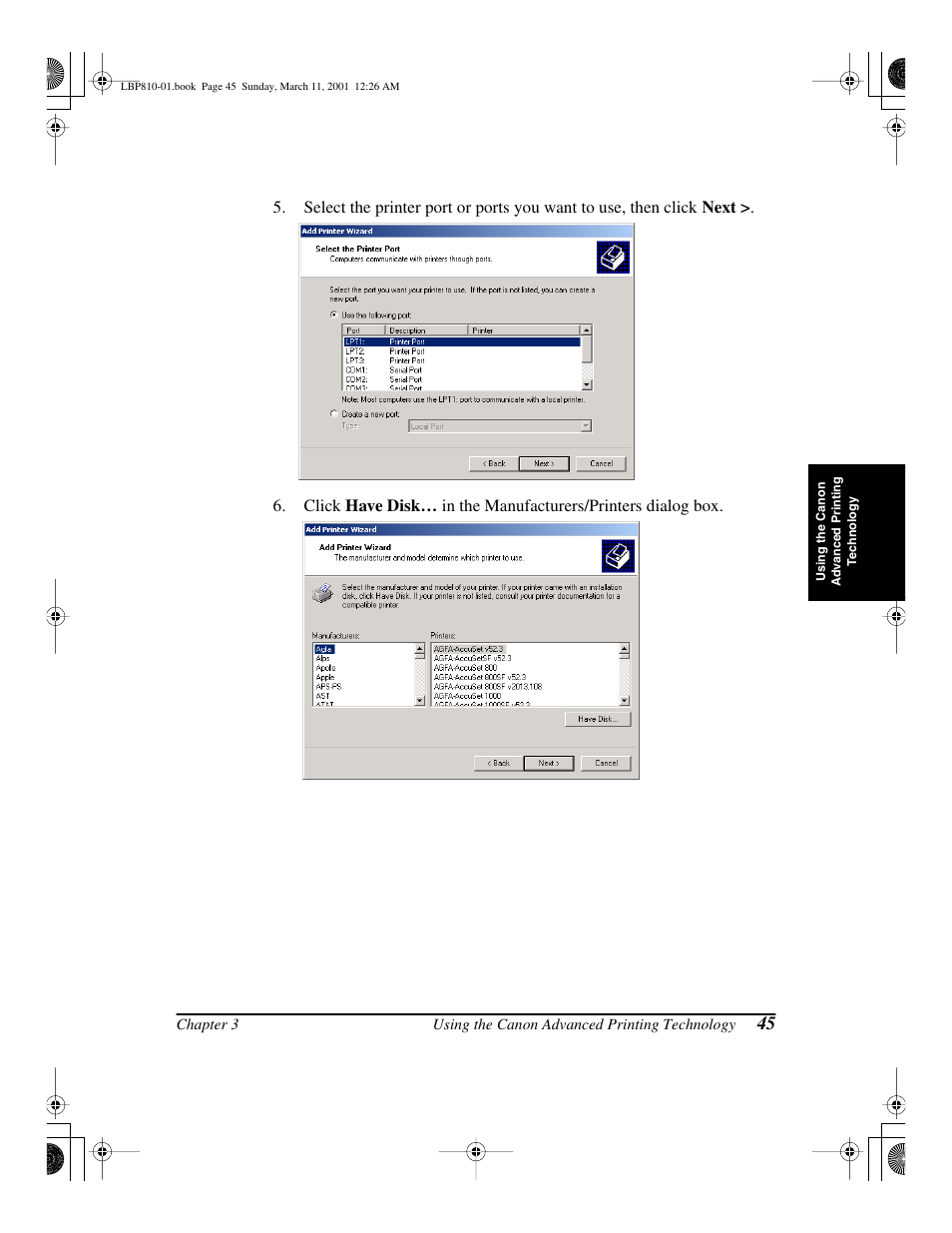 Canon LBP-810 User Manual | Page 61 / 180