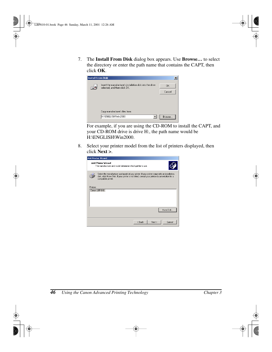 Canon LBP-810 User Manual | Page 62 / 180