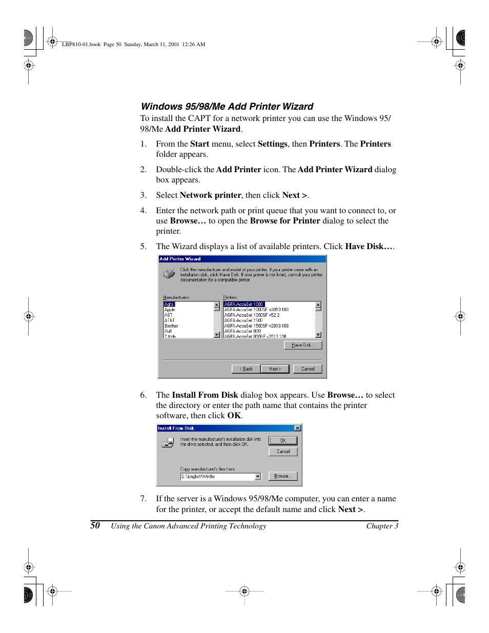 Canon LBP-810 User Manual | Page 66 / 180