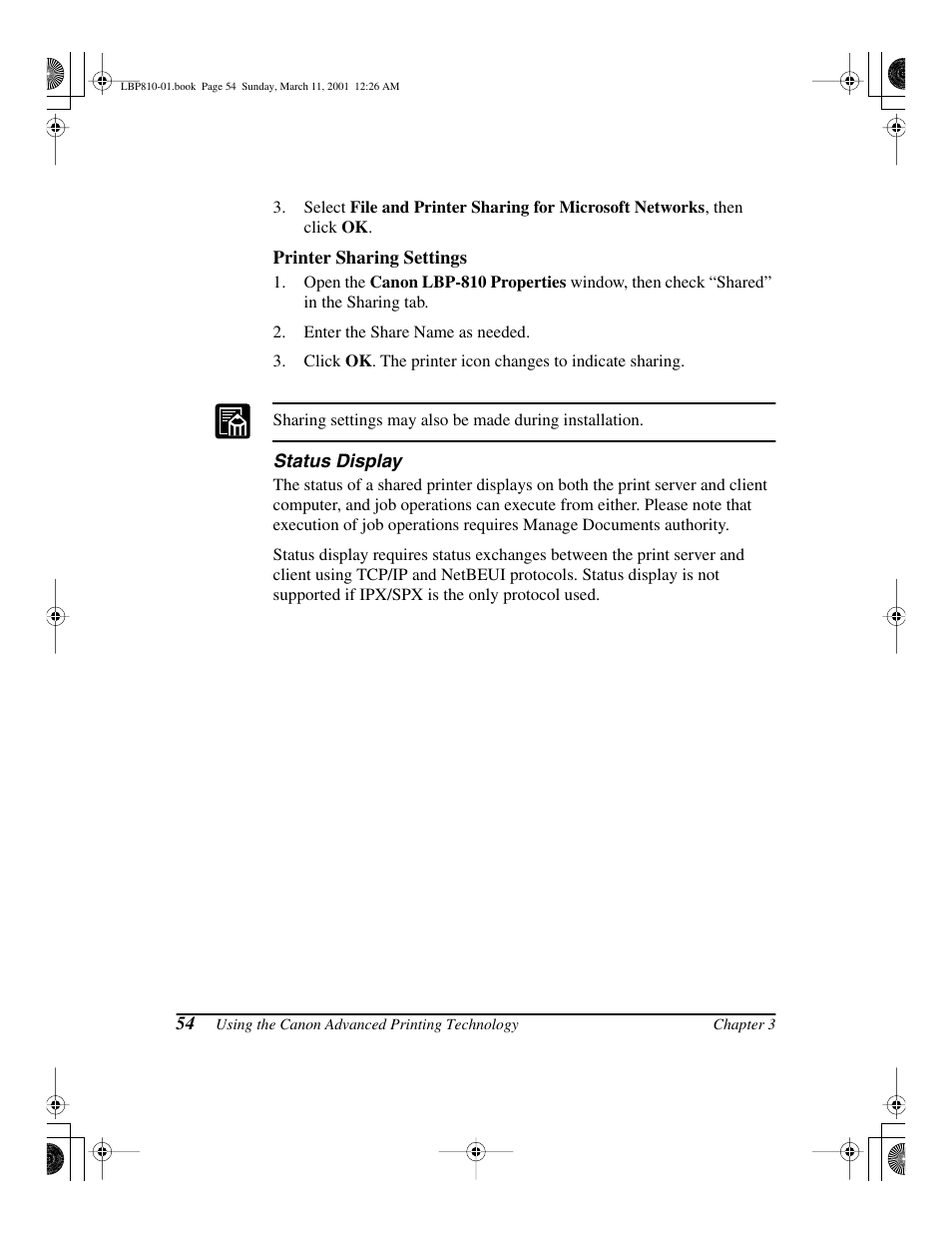 Canon LBP-810 User Manual | Page 70 / 180