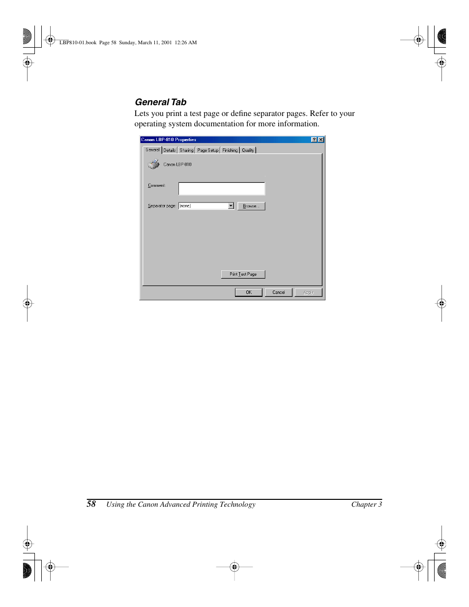 Canon LBP-810 User Manual | Page 74 / 180