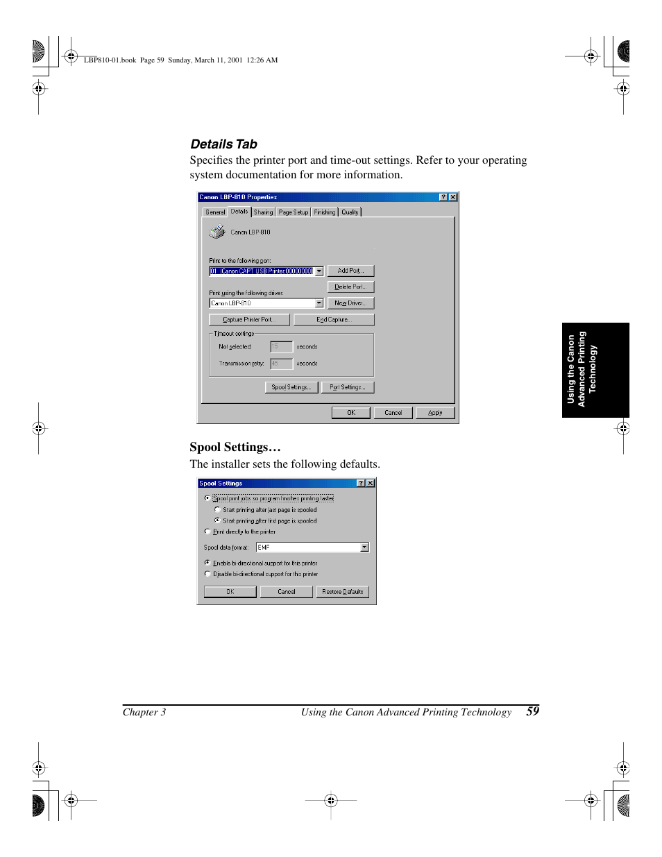 Canon LBP-810 User Manual | Page 75 / 180